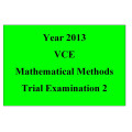 2013 VCE Maths Methods Trial Exam 2